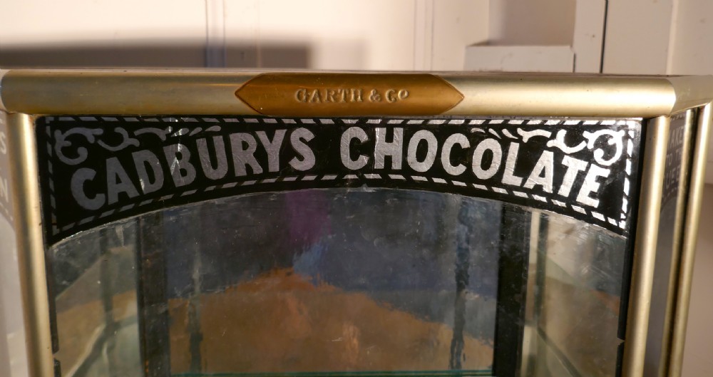 Cadbury’s Art Deco Display Cabinet, Art Deco Crome View VII
