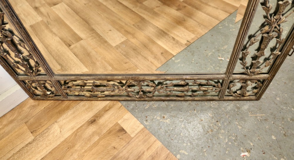 Large Decorative Gilt Wall Mirror View VI