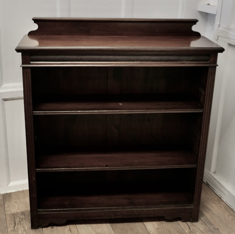 19th Century Open Bookcase. View II