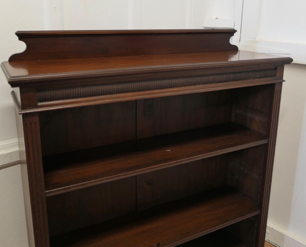19th Century Open Bookcase. View V