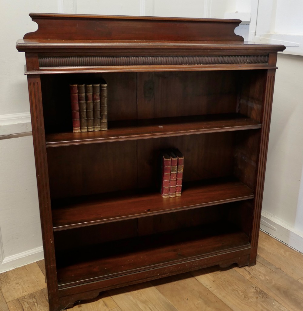 19th Century Open Bookcase. View VI