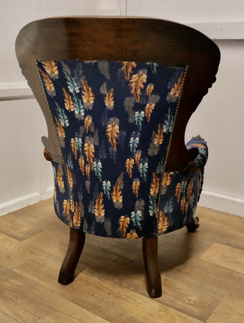 A Pair of Large Franco Chinese Carved Salon Chairs View VII