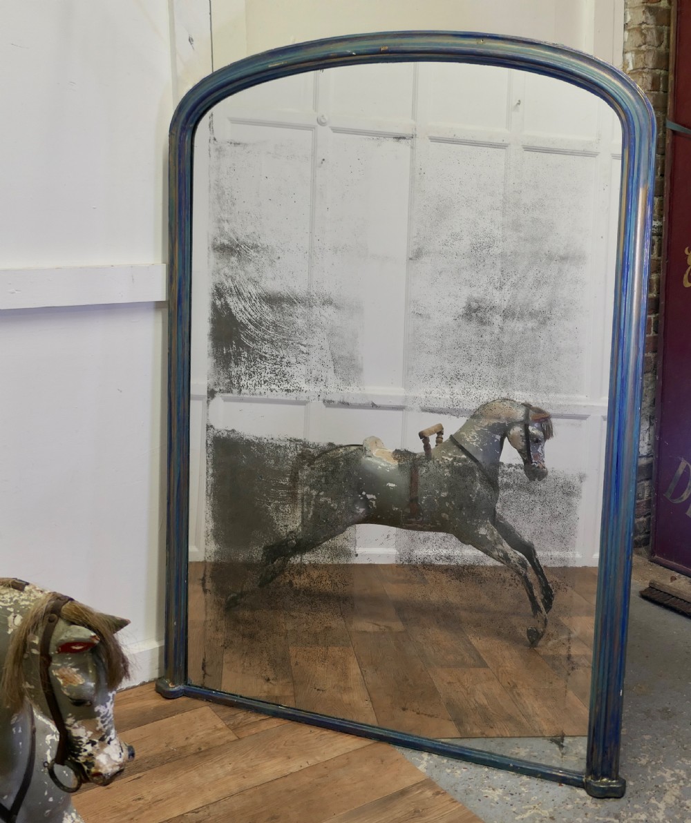 Very Large French 19th Century Louis Philippe Mirror/Overmantle View VII
