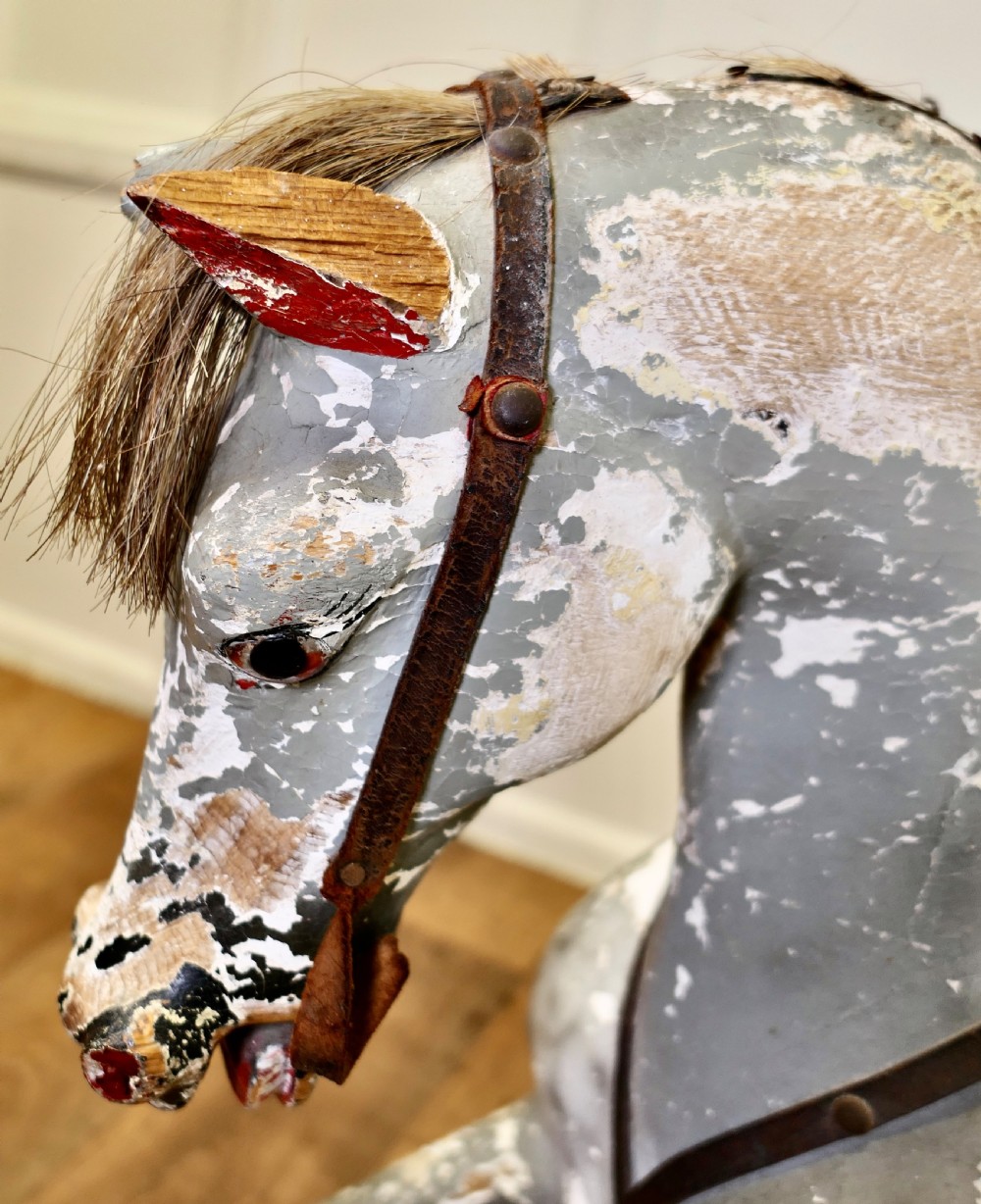 Early 19th Century Wooden Horse
 View XII