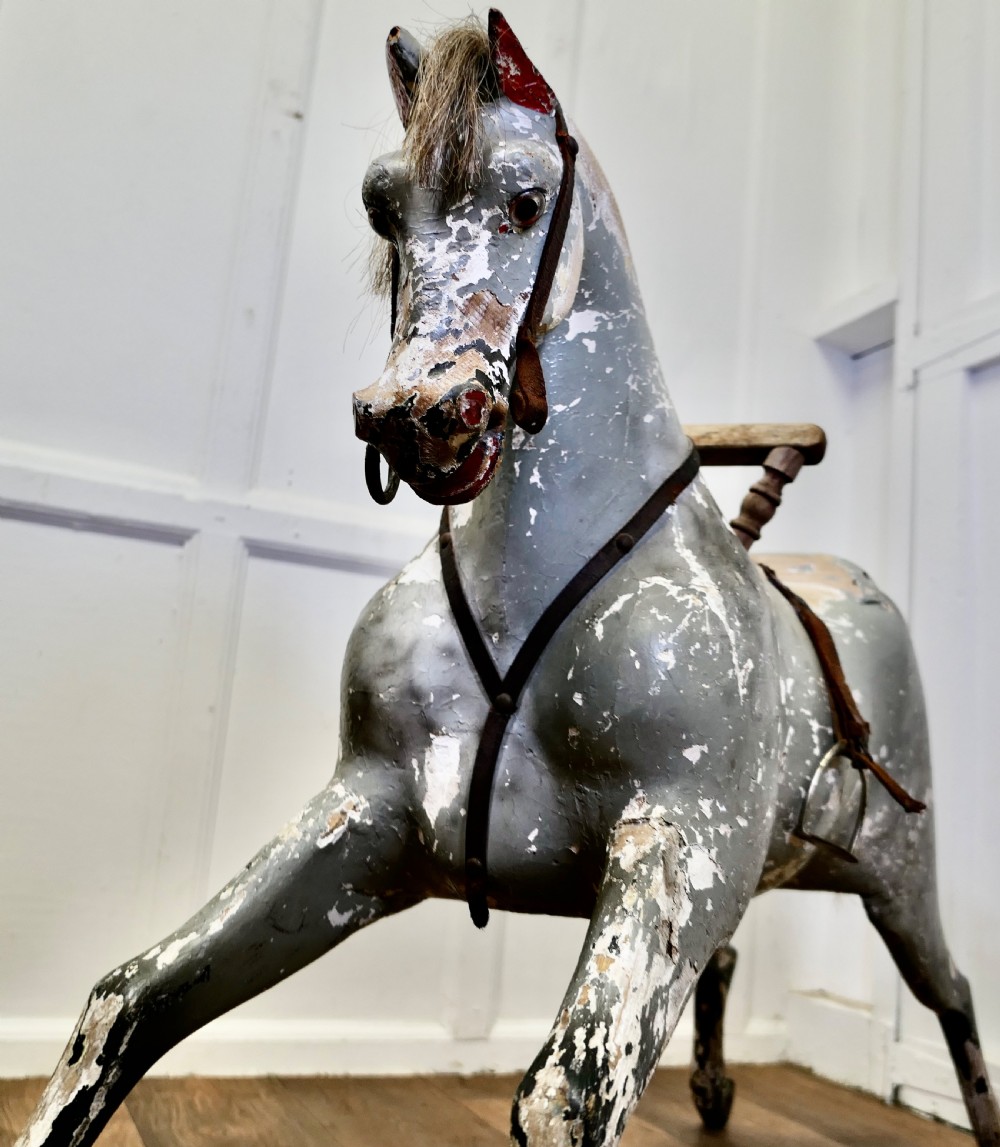 Early 19th Century Wooden Horse
 View XIII