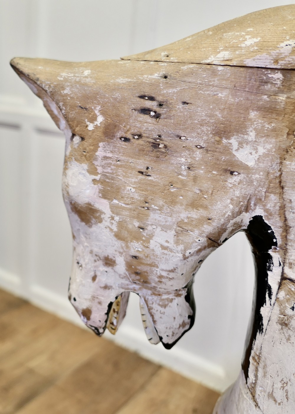 Large Early 20th.Century Pine Horse  View V