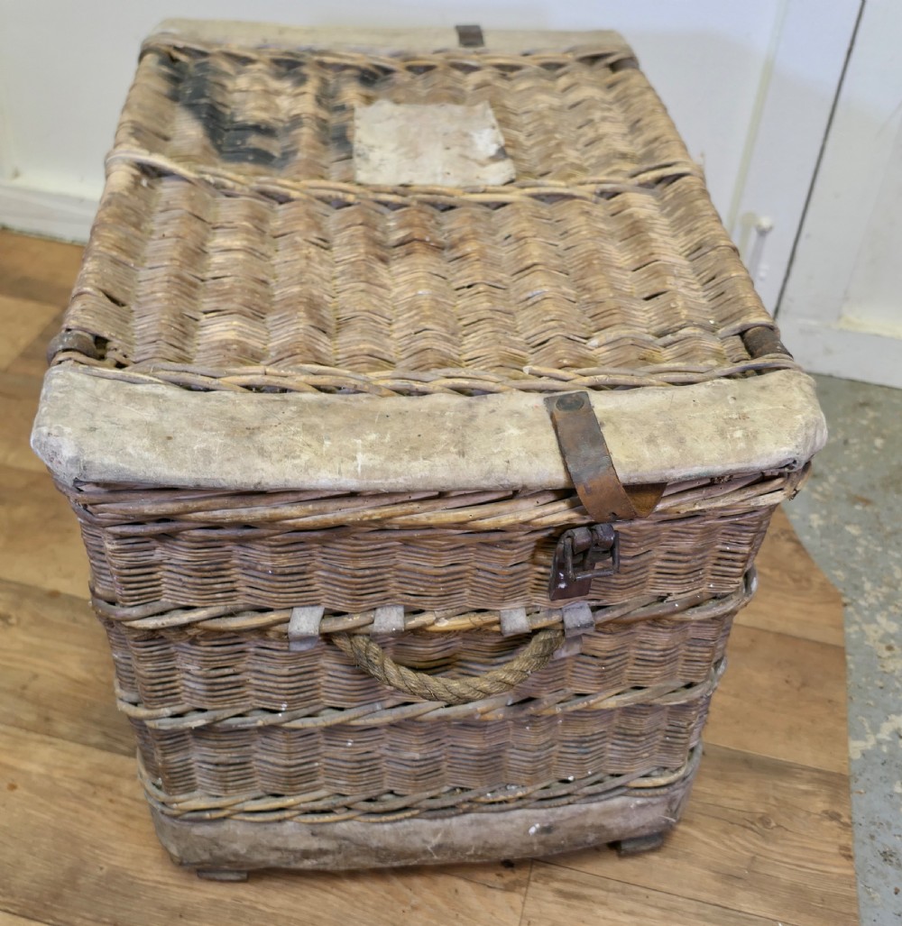 Huge Wicker Railway Parcel Hamper View IV