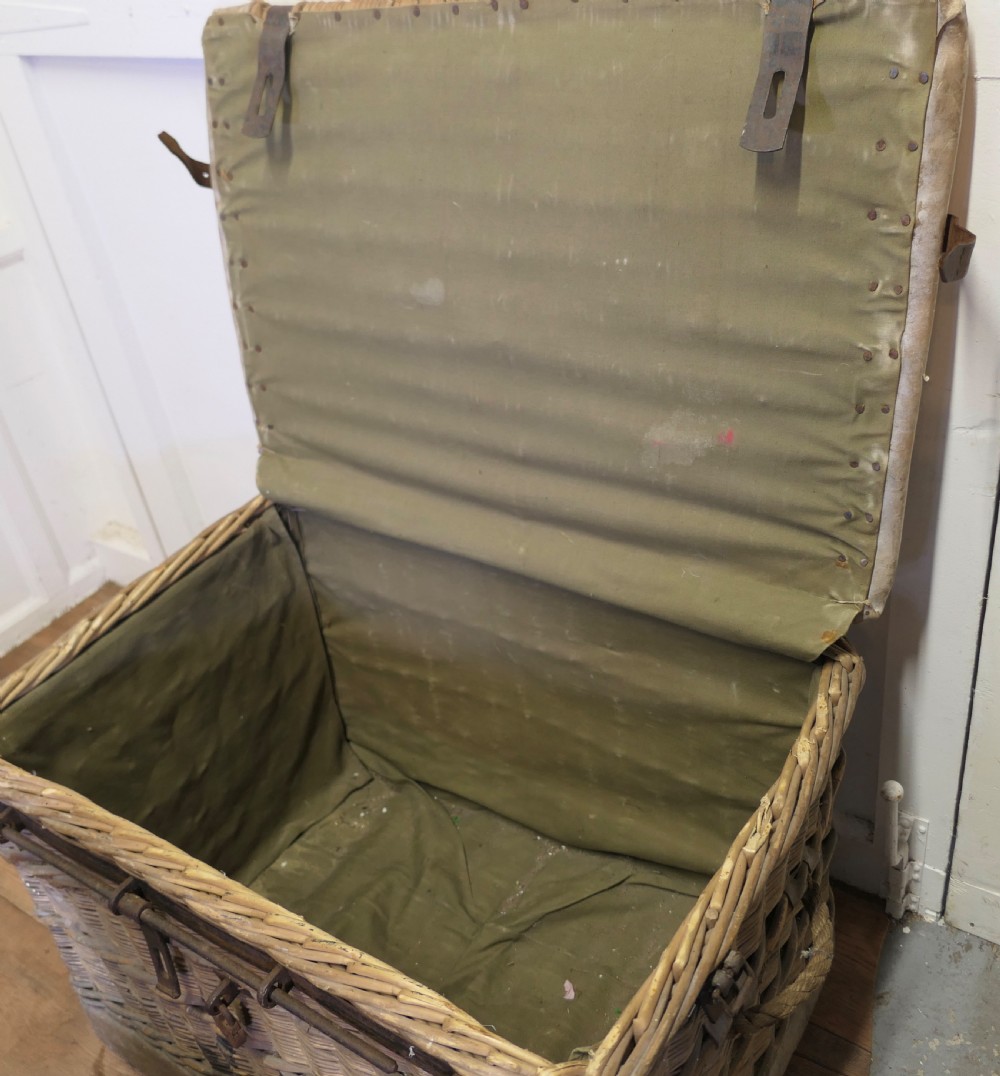 Huge Wicker Railway Parcel Hamper View V