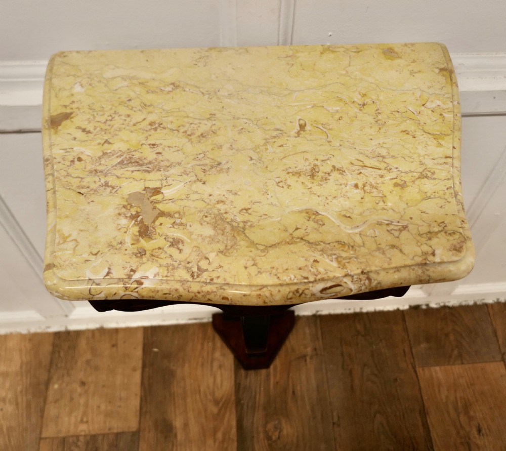 19th Century French Console or Pier Table with Marble top View VI