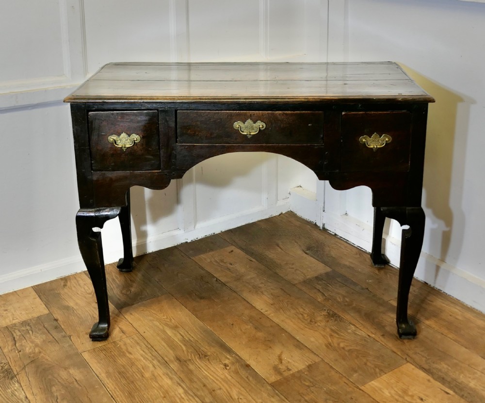 18th Century Oak Low Boy Desk View II