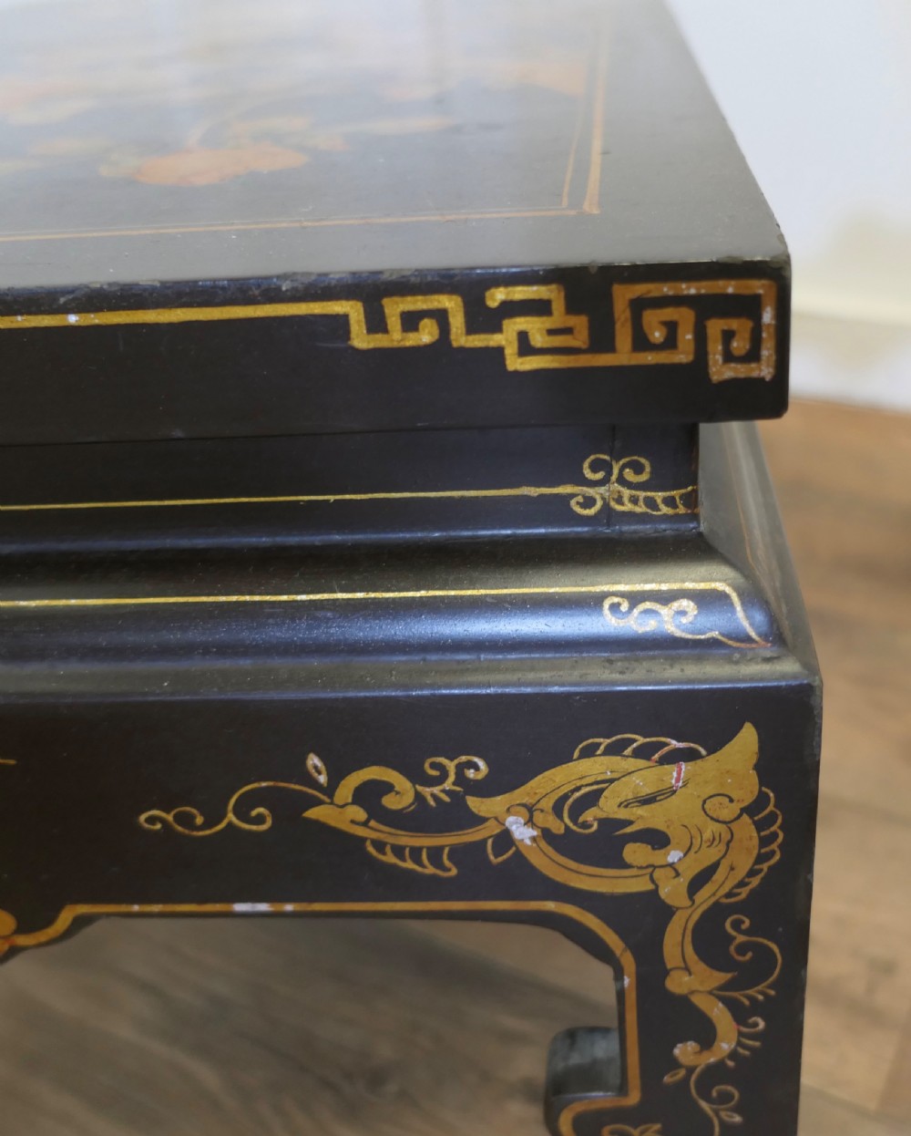 Painted and Lacquered Chinoiserie Coffee Table   View VIII
