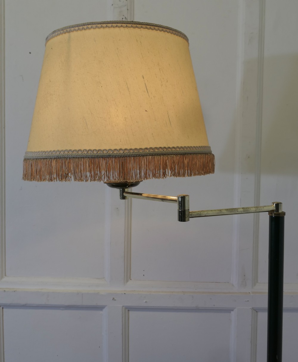 French Art Deco Swing Arm Floor Lamp View V