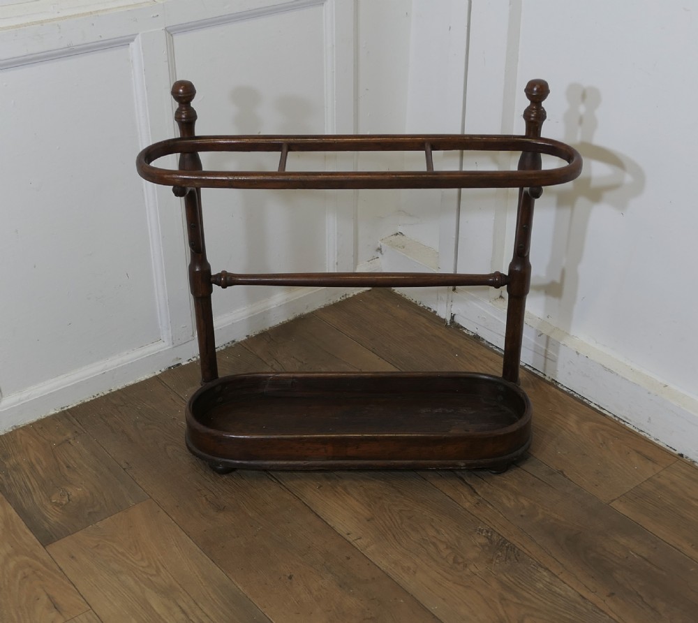 A Long Bentwood Stick Stand or Umbrella Stand View II