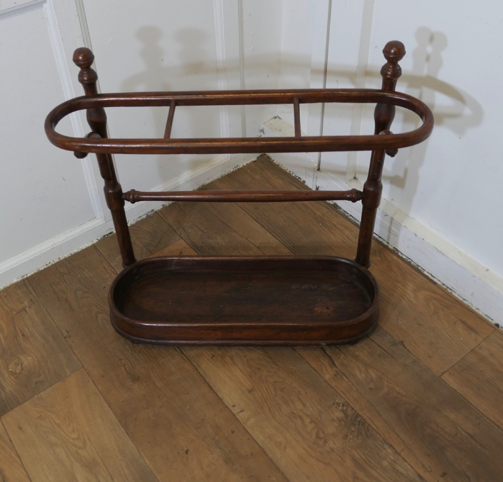 A Long Bentwood Stick Stand or Umbrella Stand View III