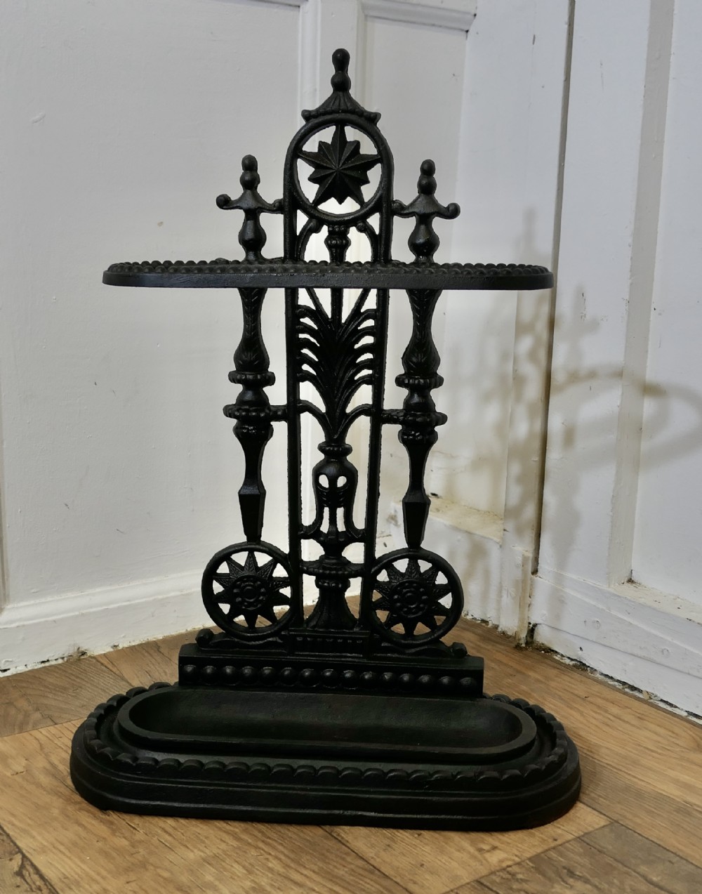 A French Cast  Iron Walking Stick Stand or Umbrella Stand