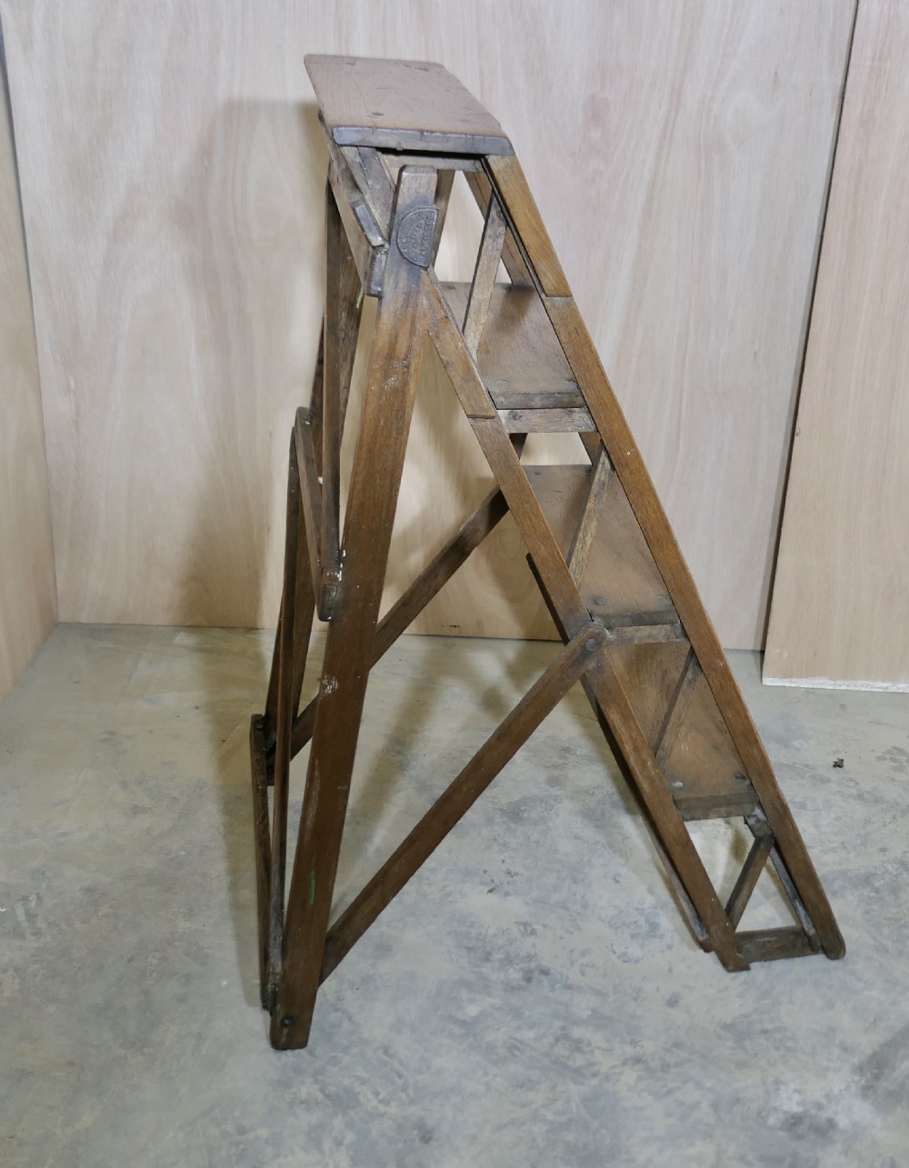 Victorian ALHATHLAT Shop Step Ladder View IV
