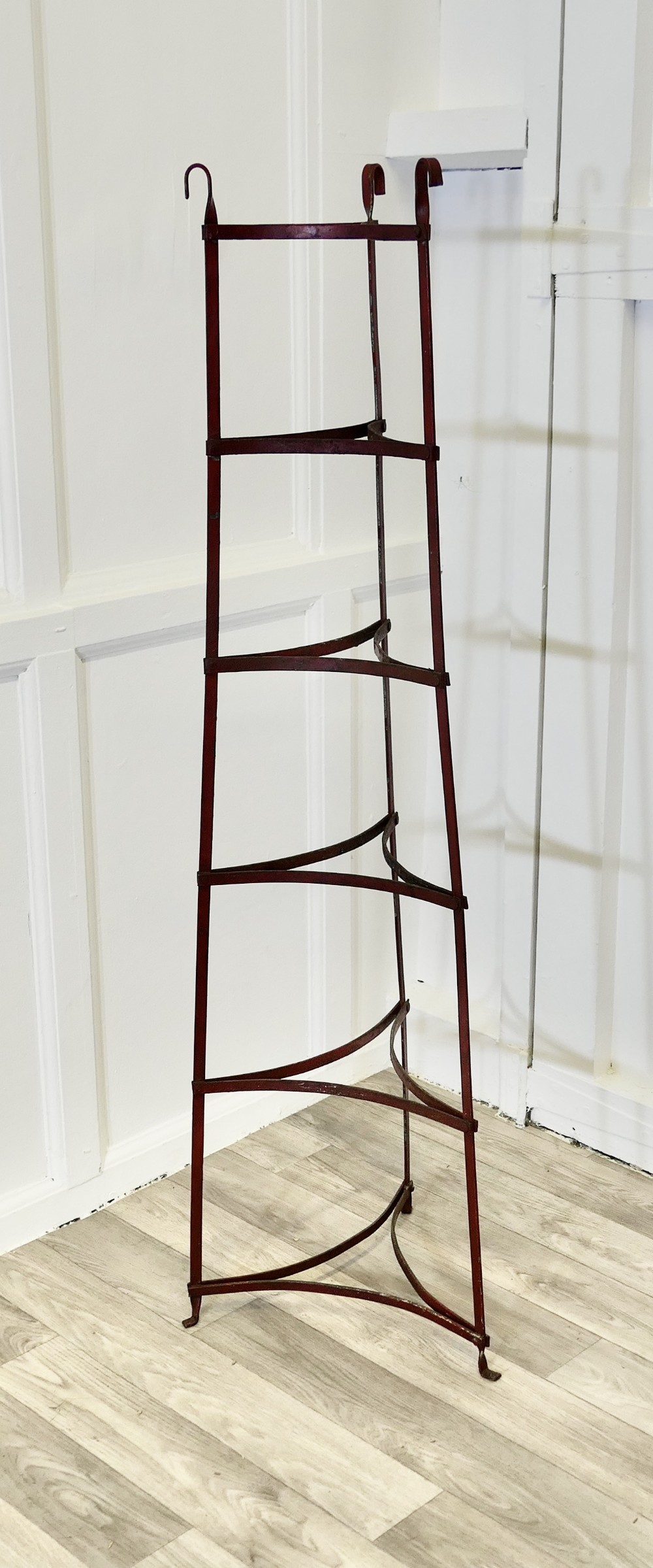 19th Century Iron Pot Stand, Farmhouse Kitchen