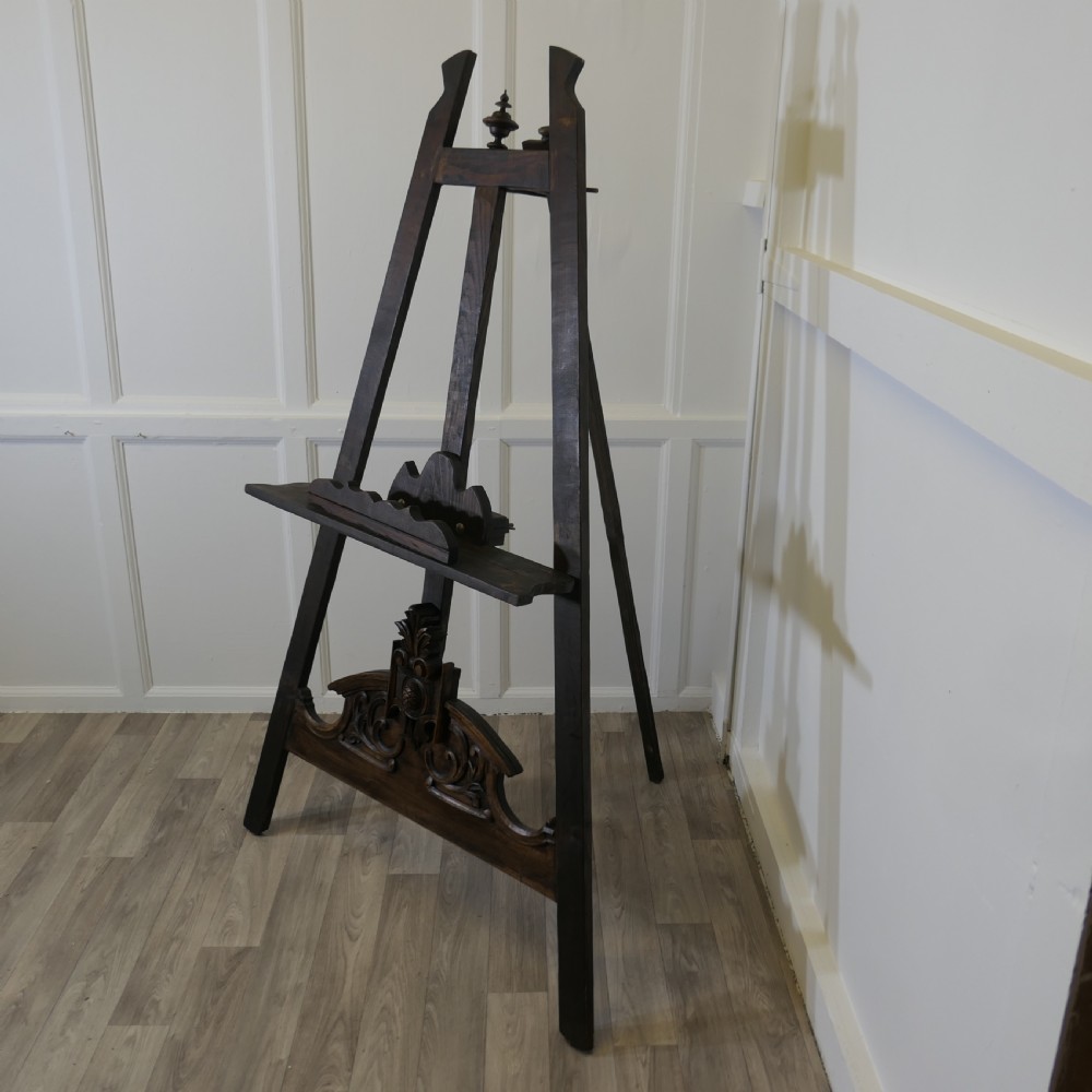 Large Carved Display Easel View III