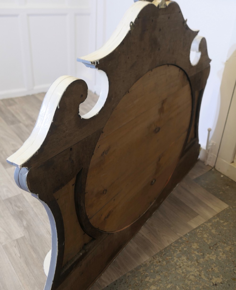 Large Edwardian Painted Overmantel  View IX