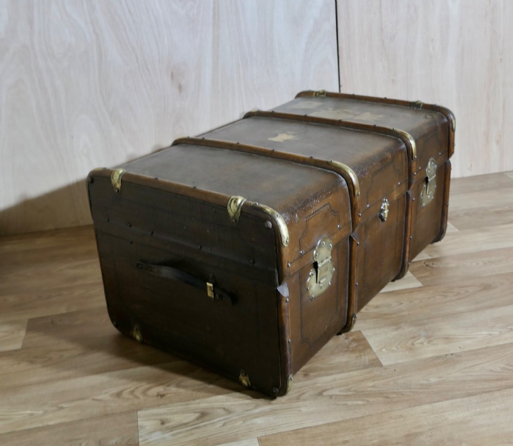 19th Century  Travel Chest or Steamer Trunk,   View III