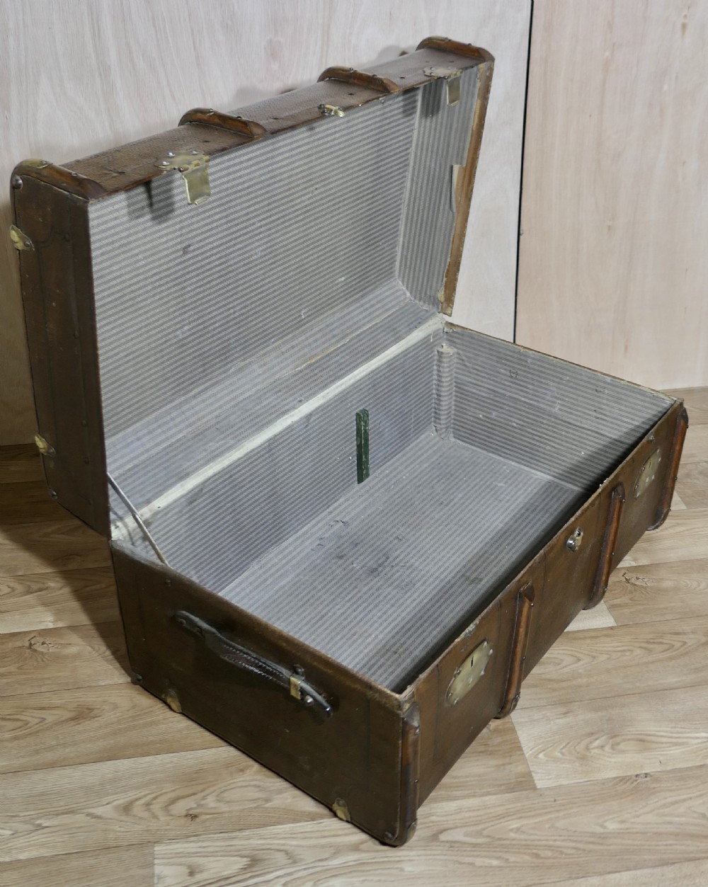 19th Century  Travel Chest or Steamer Trunk,   View IV