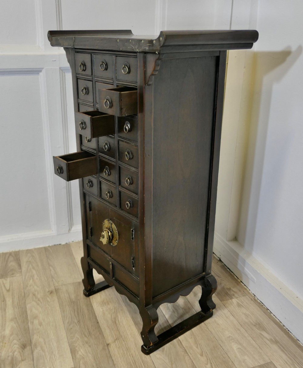 Oriental Apothecaries Many Drawer Side Cabinet View VIII