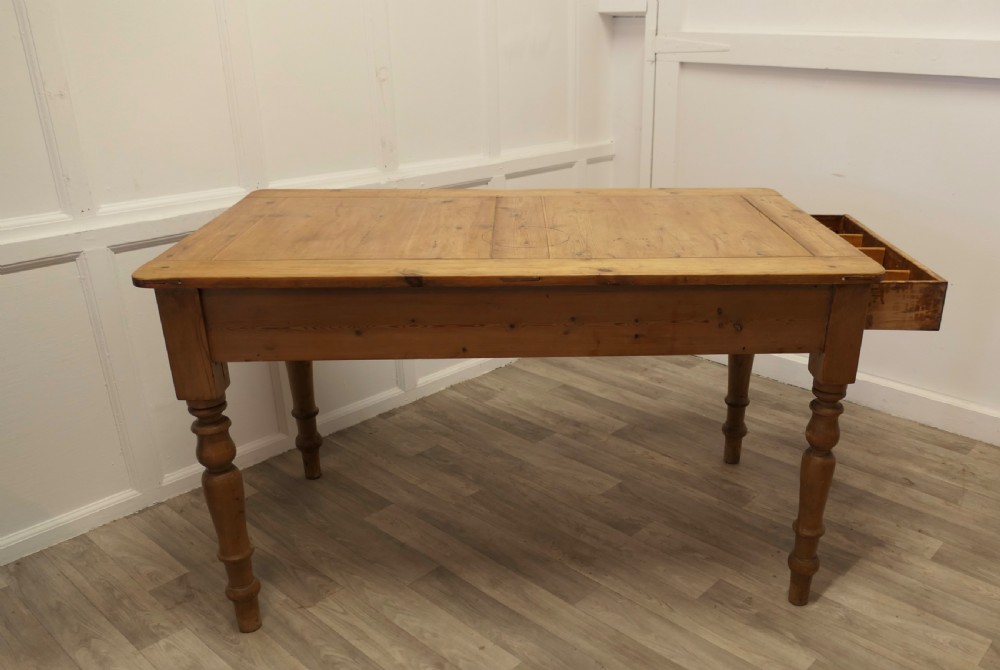 Good sturdy Pine Farmhouse Kitchen Table View III