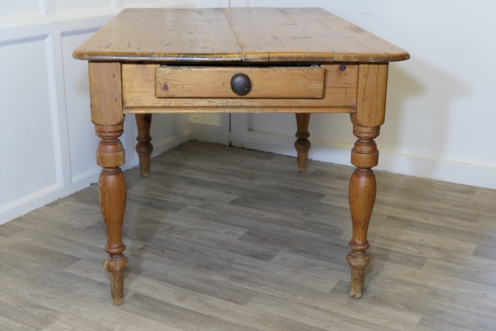 Good Sturdy Pine Farmhouse Kitchen Table