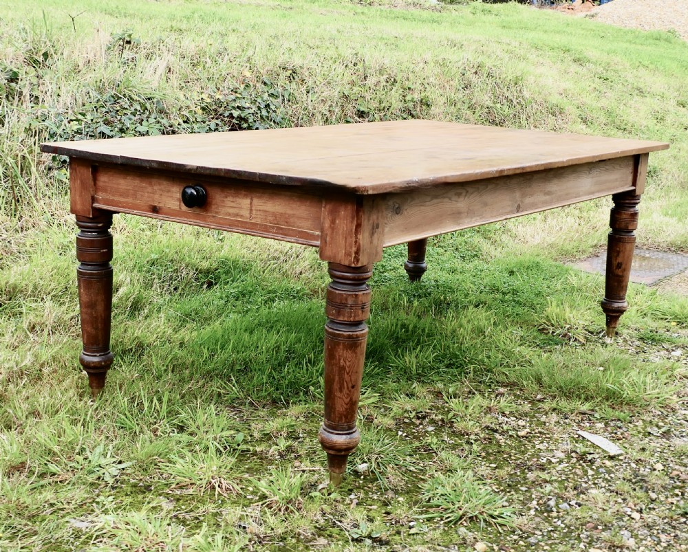 12 Seater Victorian Pine Farmhouse Table