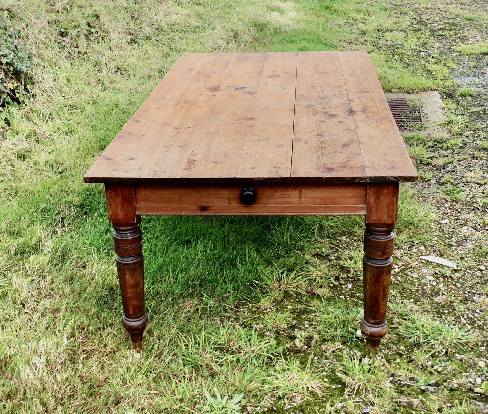 12 Seater Victorian Pine Farmhouse Table View III