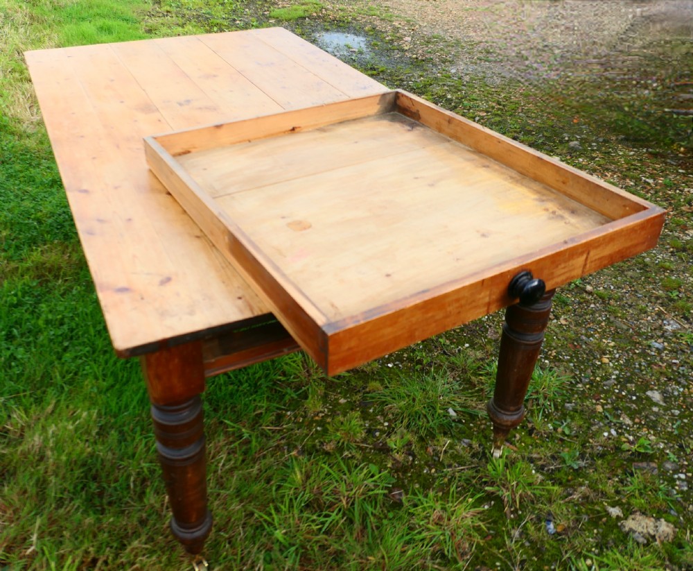 12 Seater Victorian Pine Farmhouse Table View X