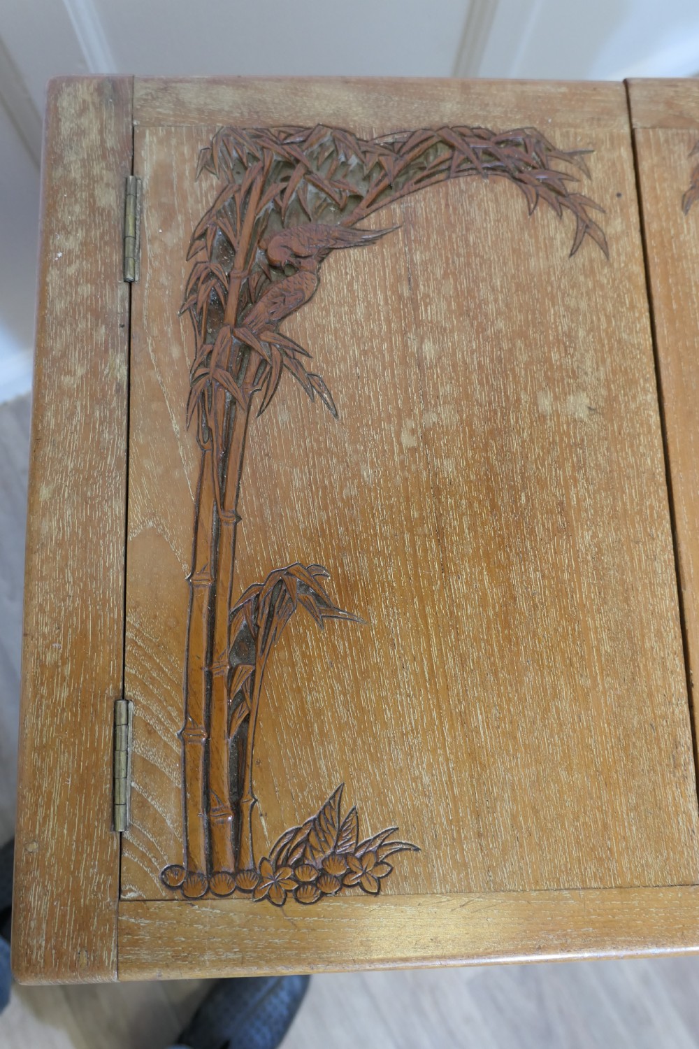 Oriental Metamorphic Concertina Sewing or Work Box  View VI