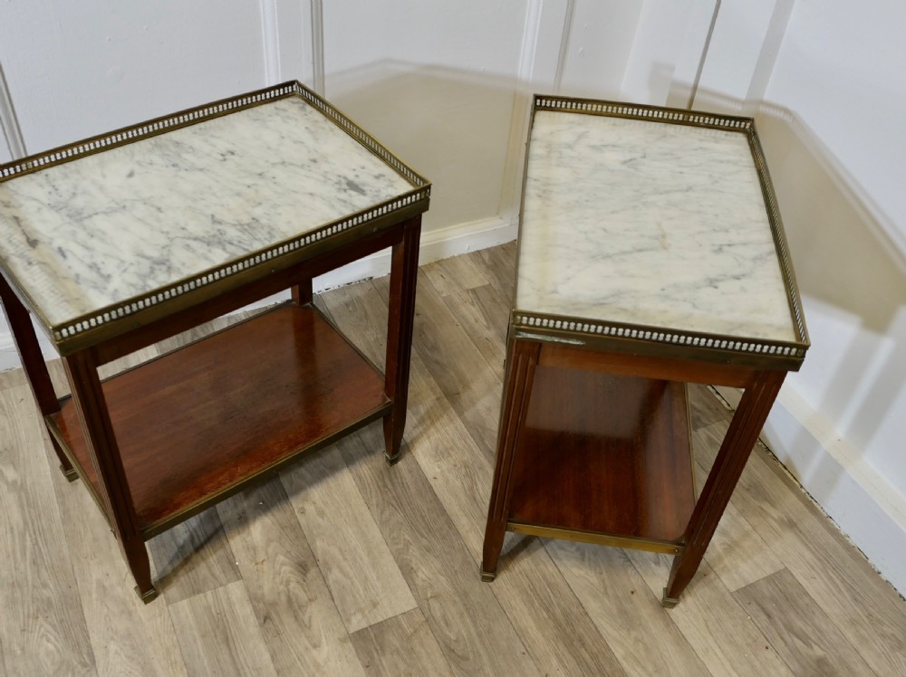 A Pair of French 19th Century Occasional Lamp Tables View V