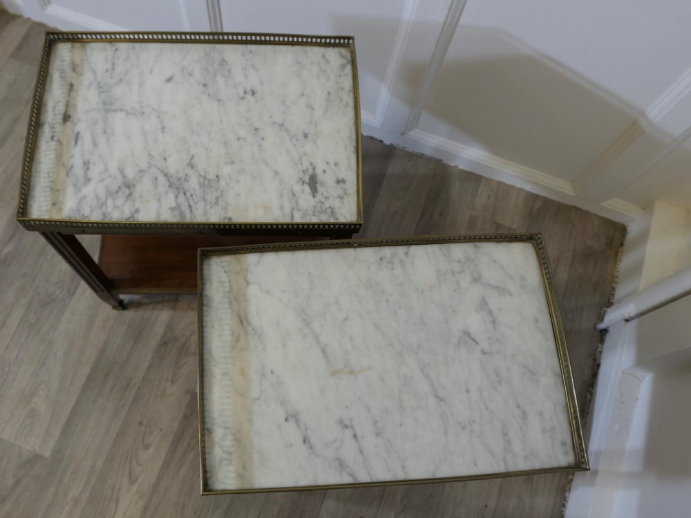A Pair of French 19th Century Occasional Lamp Tables View VII