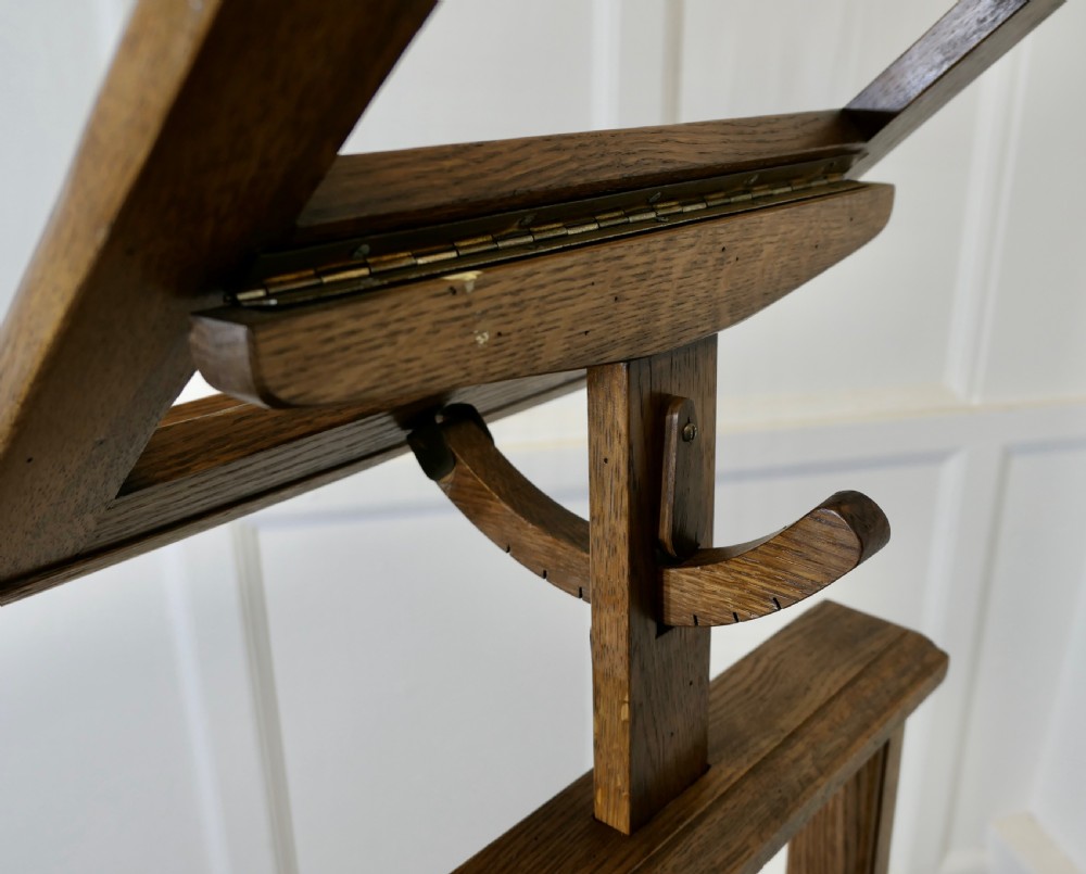 19th Century Oak Reading Stand View V