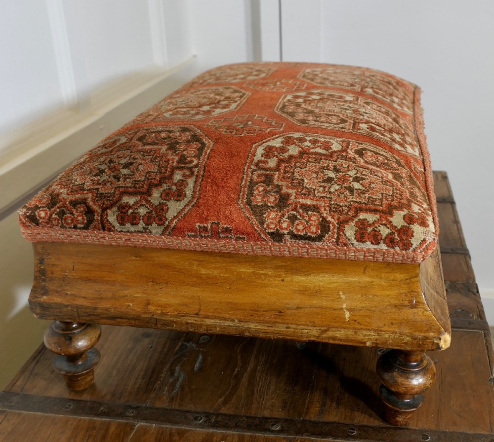 Early Victorian Bed Step, Foot stool View IV