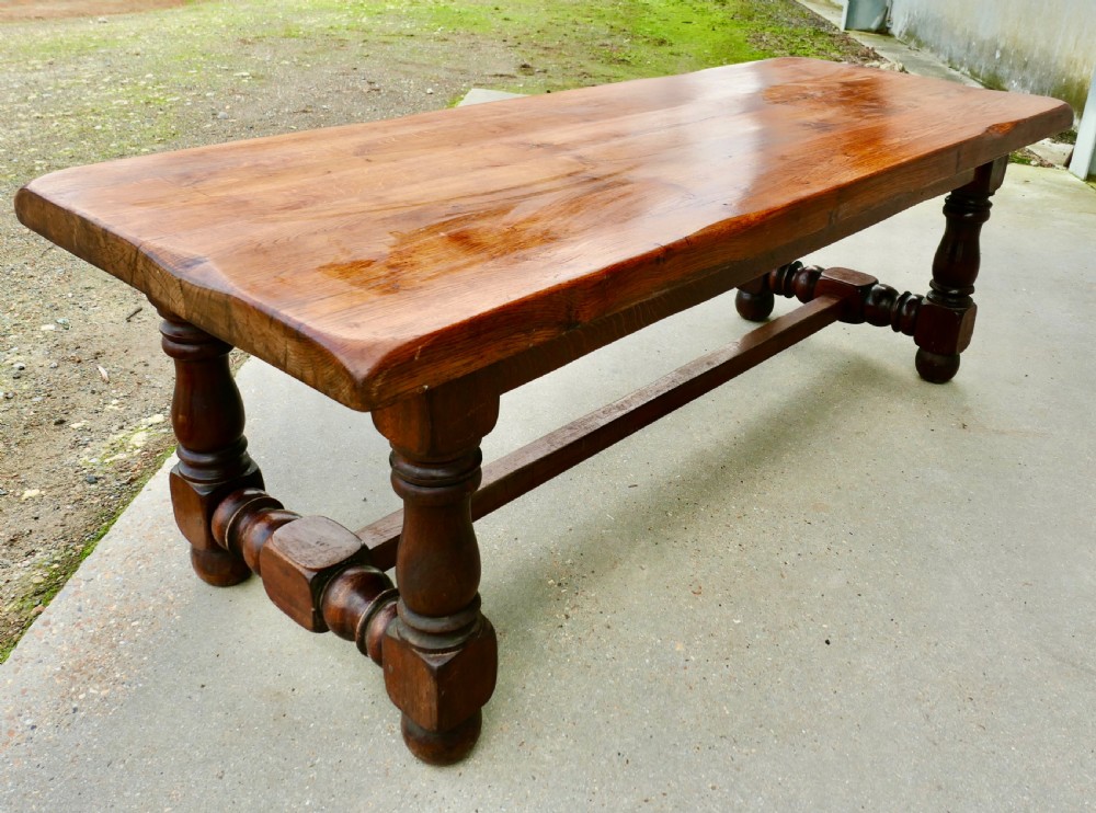 Very Heavy French 12 Seater Oak Farmhouse Table View III