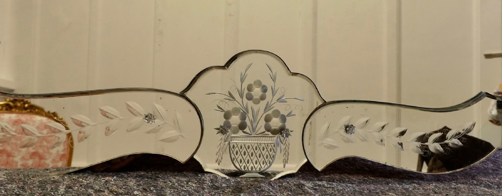 Art Deco Large Venetian Wall Mirror View VIII