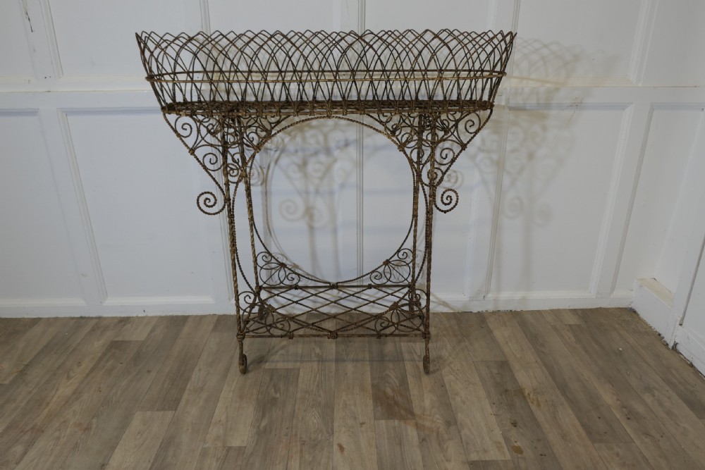 A Regency Wire Work Plant Stand View VII