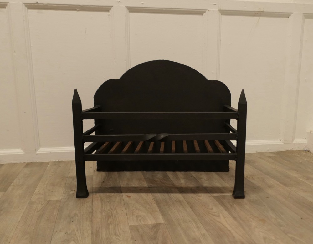 Large Free Standing Fire Basket, Iron Fire Grate