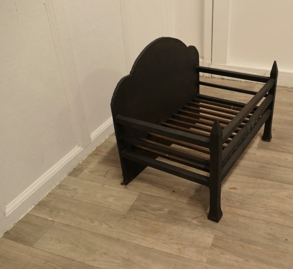 Large Free Standing Fire Basket, Iron Fire Grate View IV