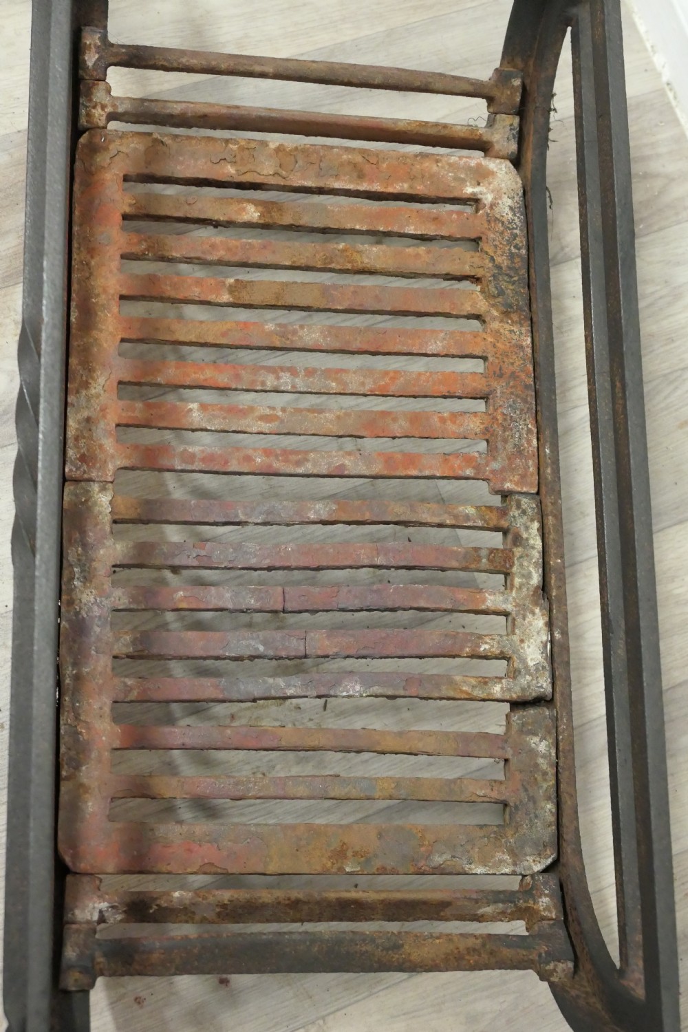 Wide Inglenook Fire Log Grate   View VII