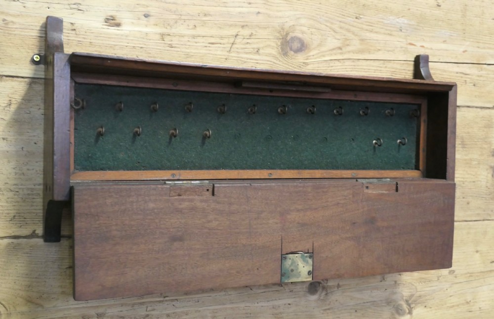 Night Porter’s 20 Hook Wall Hanging Key Cupboard  View III