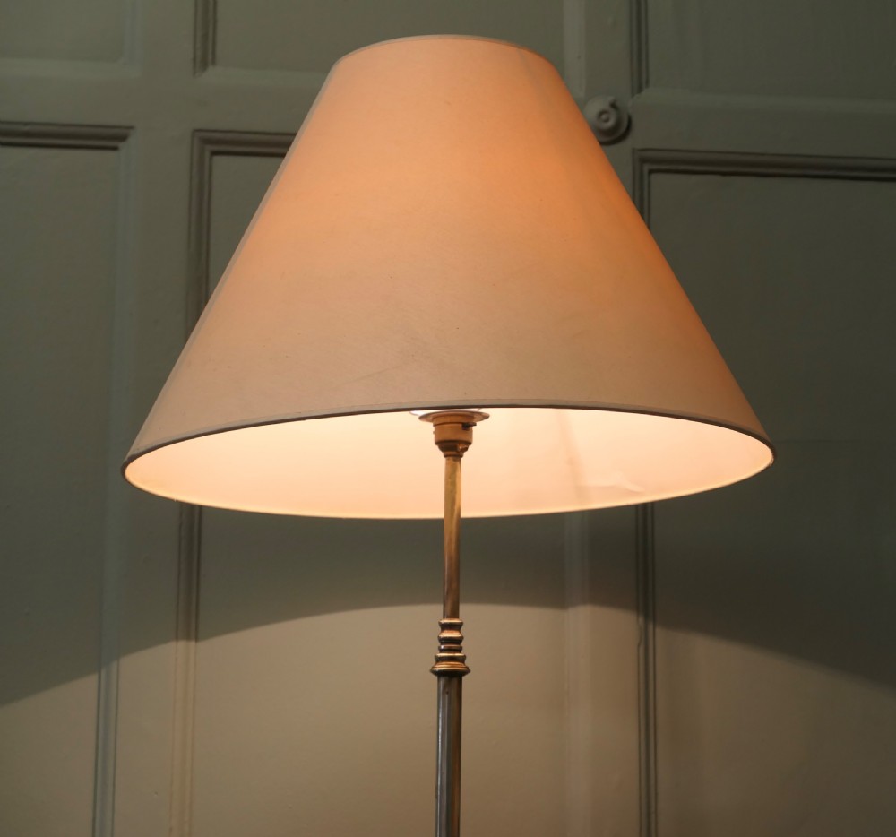 Arts and Crafts Brass Floor Lamp Standard Lamp View IV