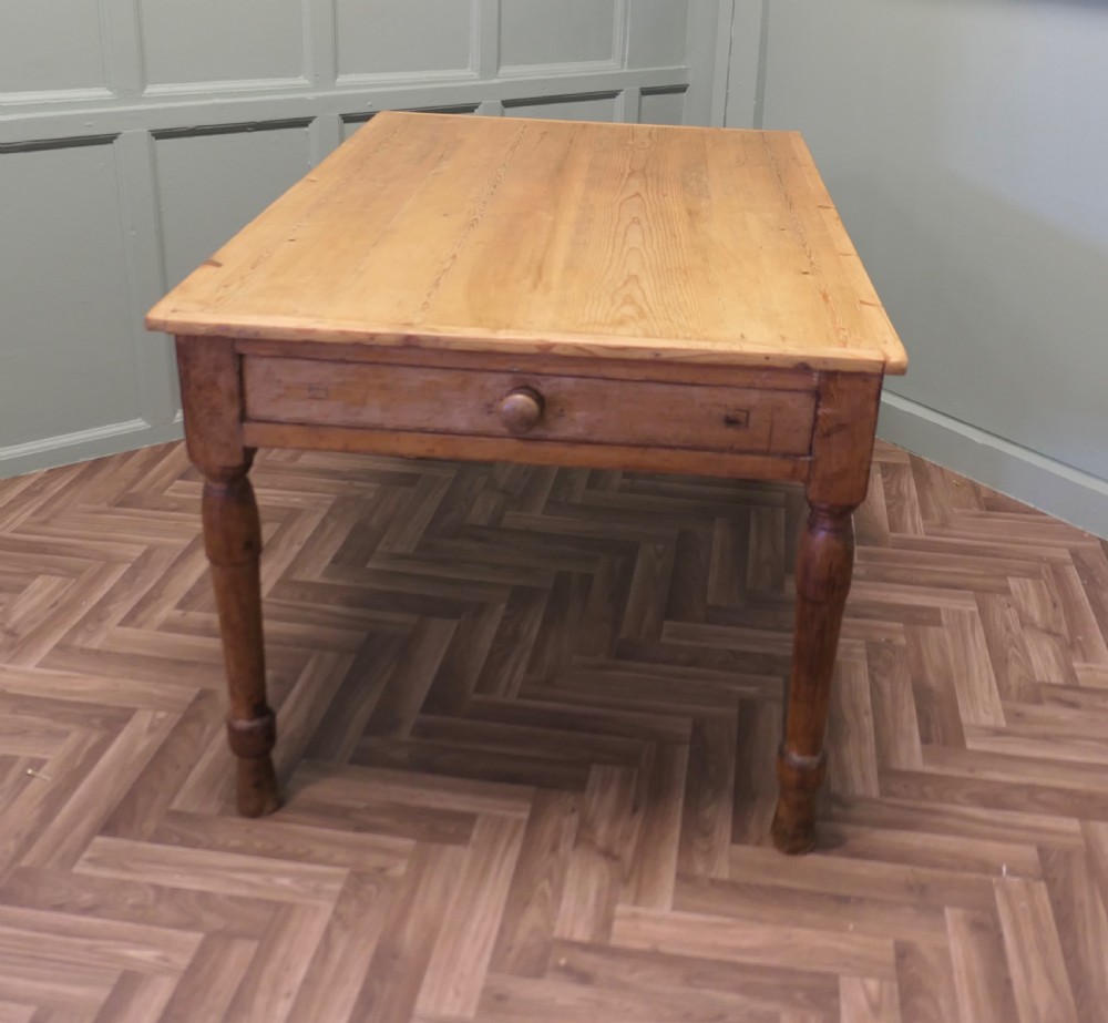 Pine Farmhouse Kitchen Table  