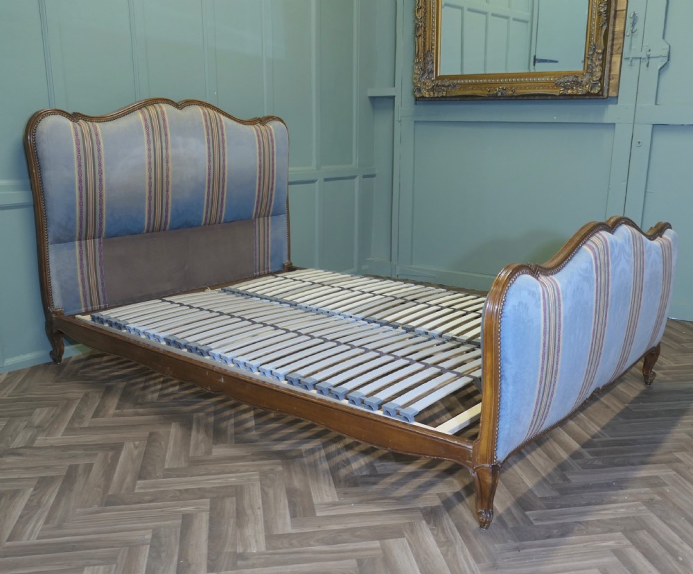 French Upholstered Double Bed  View V