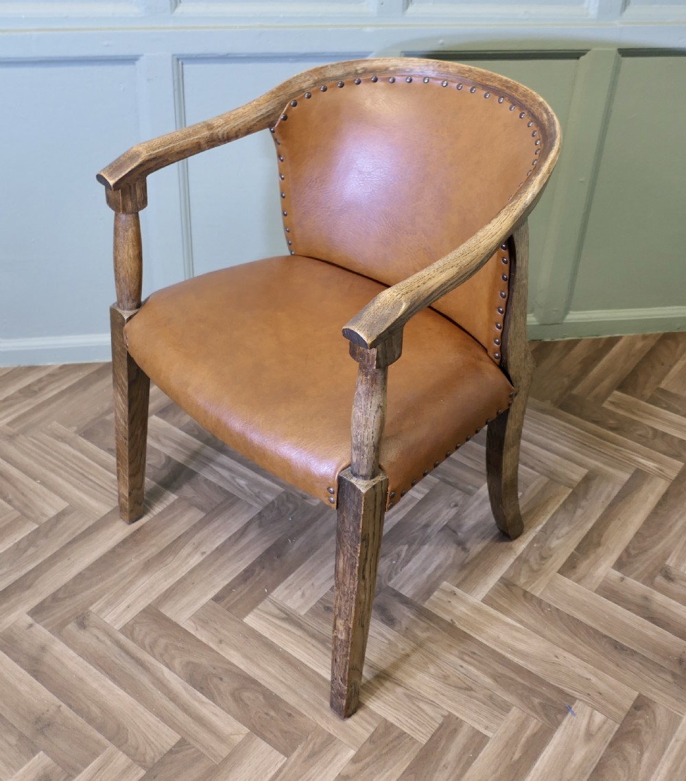 Art Deco Desk Chair, Board Room or Office Chair View II