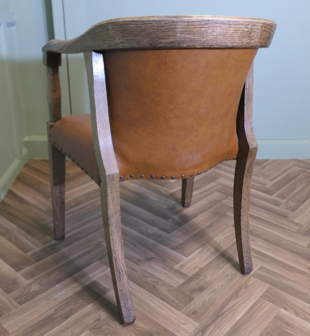 Art Deco Desk Chair, Board Room or Office Chair View V