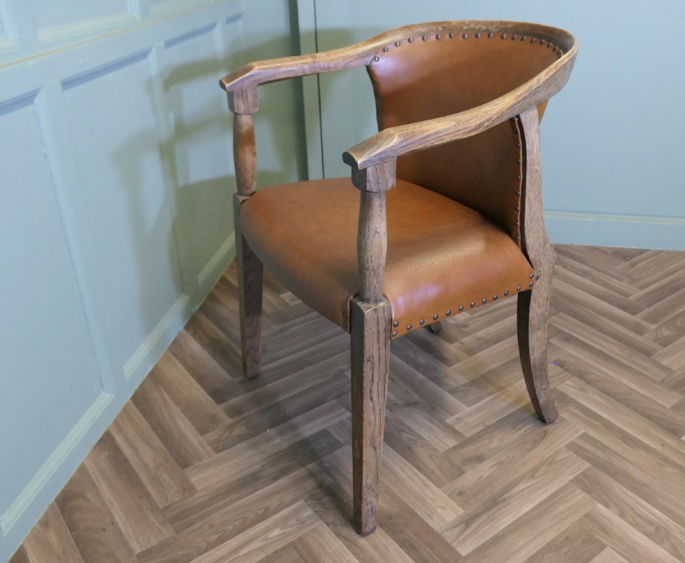 Art Deco Desk Chair, Board Room or Office Chair View VI
