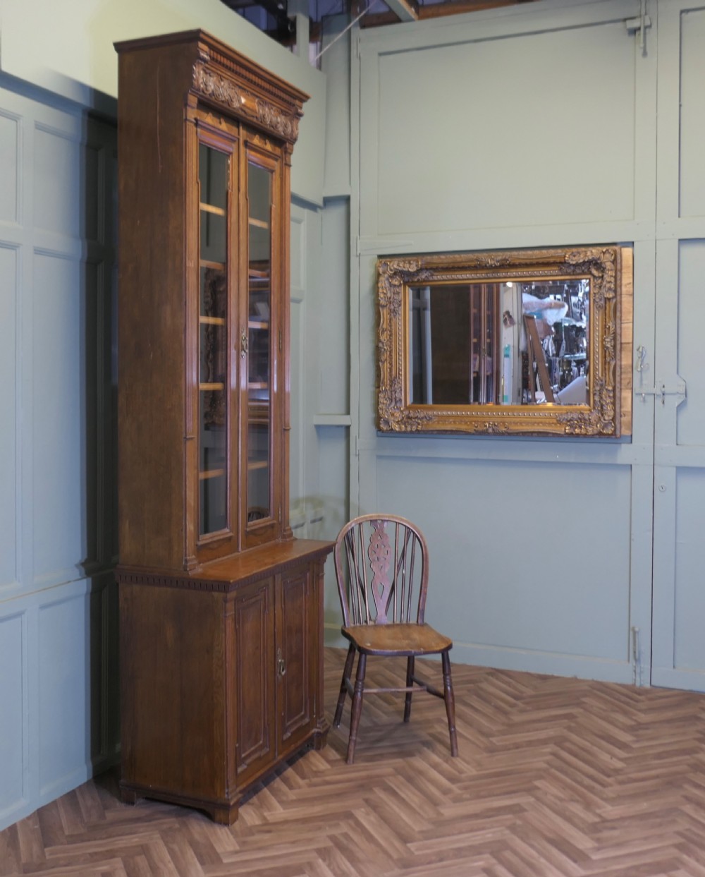 Arts and Crafts Golden Oak by Maple & Co View III